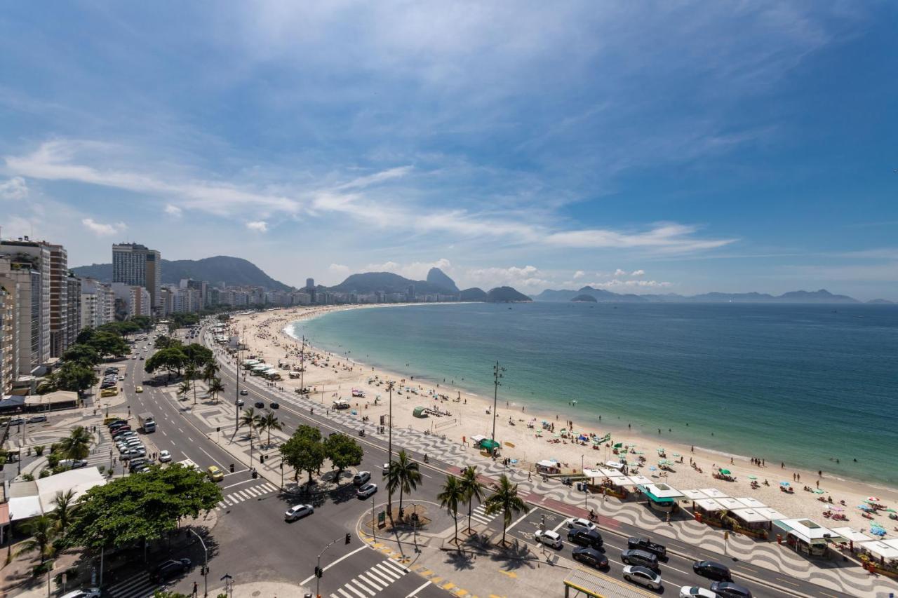 Belissimo Em Copacabana - Vista Para O Mar - A1103 Z3 리오데자네이루 외부 사진