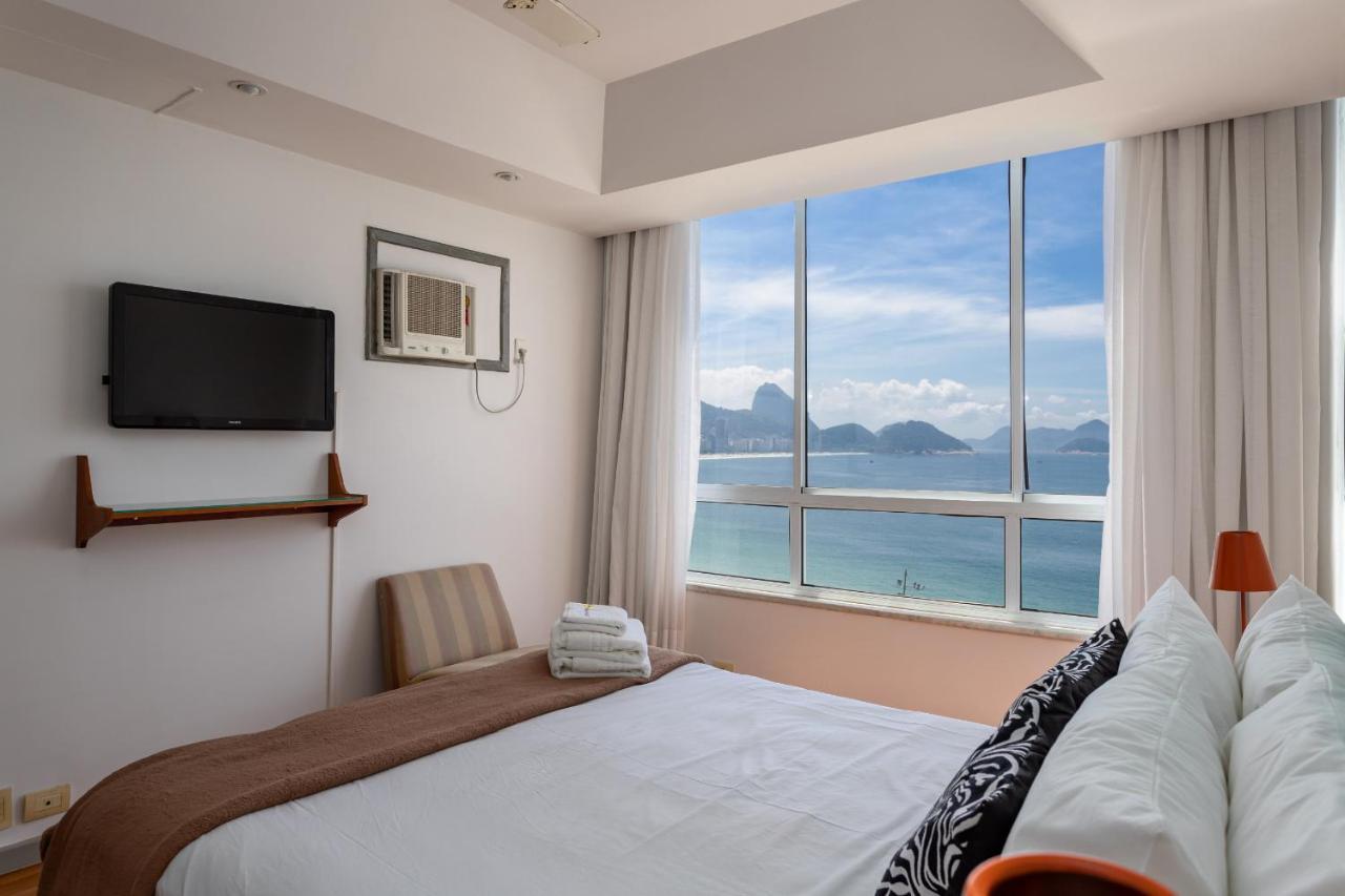 Belissimo Em Copacabana - Vista Para O Mar - A1103 Z3 리오데자네이루 외부 사진