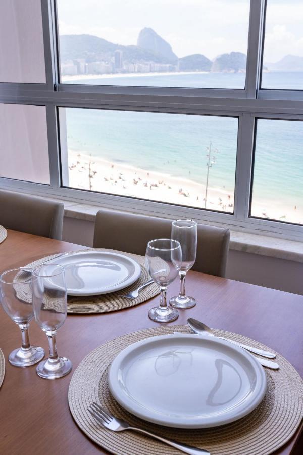 Belissimo Em Copacabana - Vista Para O Mar - A1103 Z3 리오데자네이루 외부 사진