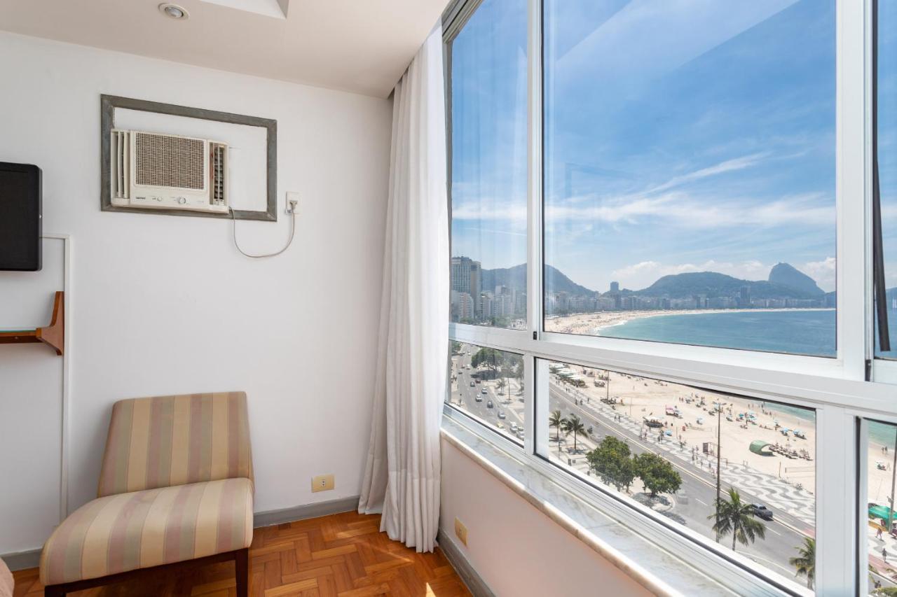 Belissimo Em Copacabana - Vista Para O Mar - A1103 Z3 리오데자네이루 외부 사진
